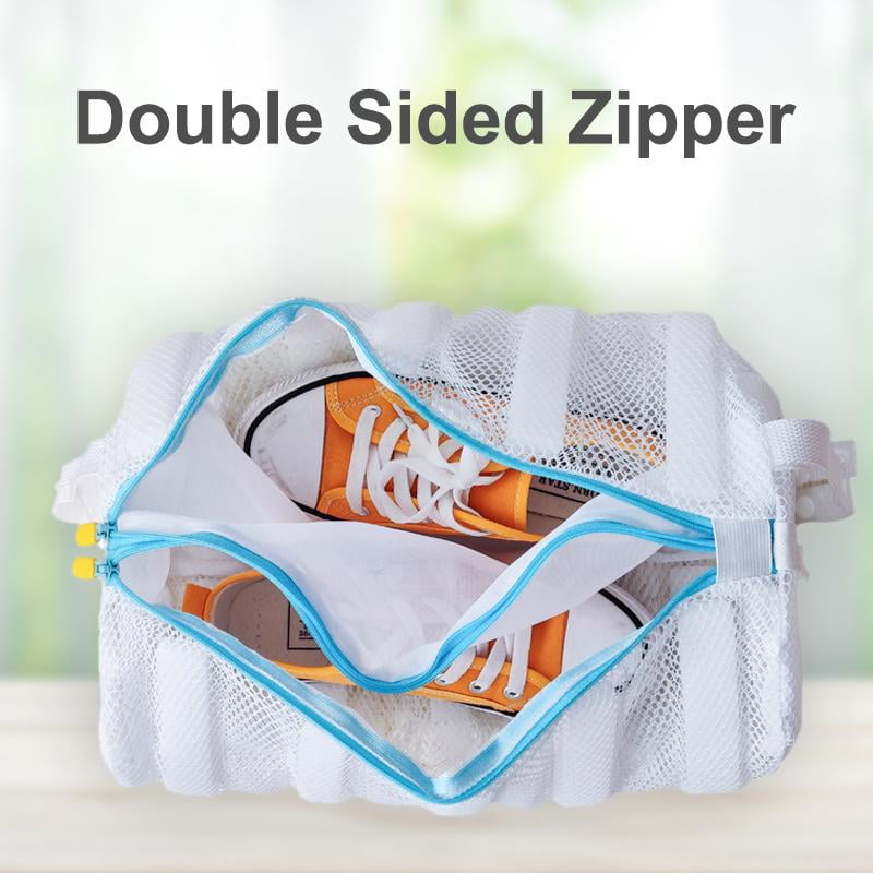 Multi Protection Wash Laundry Net With Durable Zipper Laundry Bag for Travel Eono Essentials 2-Pack Premium Laundry Mesh Bag for Shoes/Sneaker Brand 
