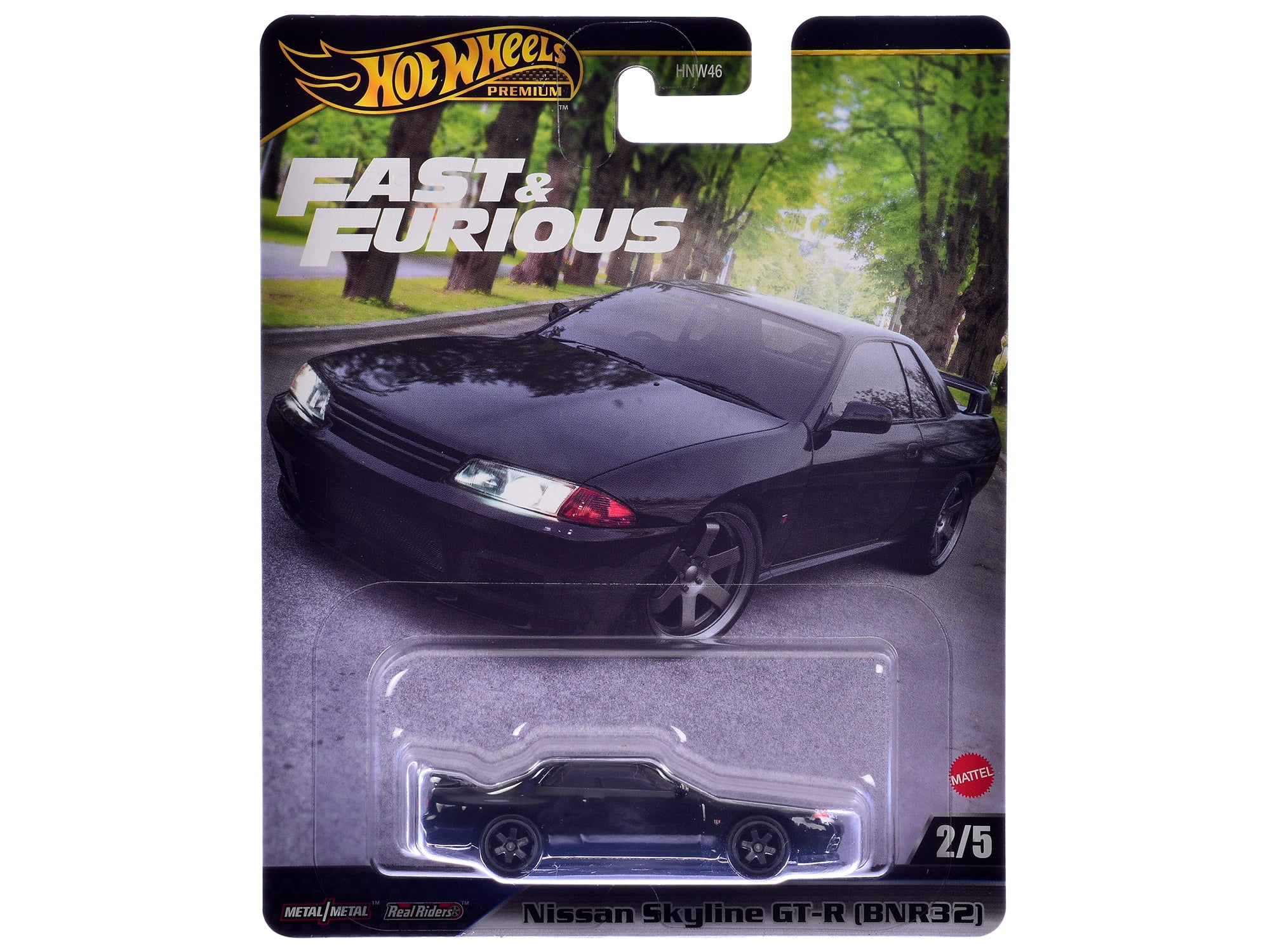 "Fast & Furious" 2025 5 piece Set K Die Cast Model Cars by Hot Wheels