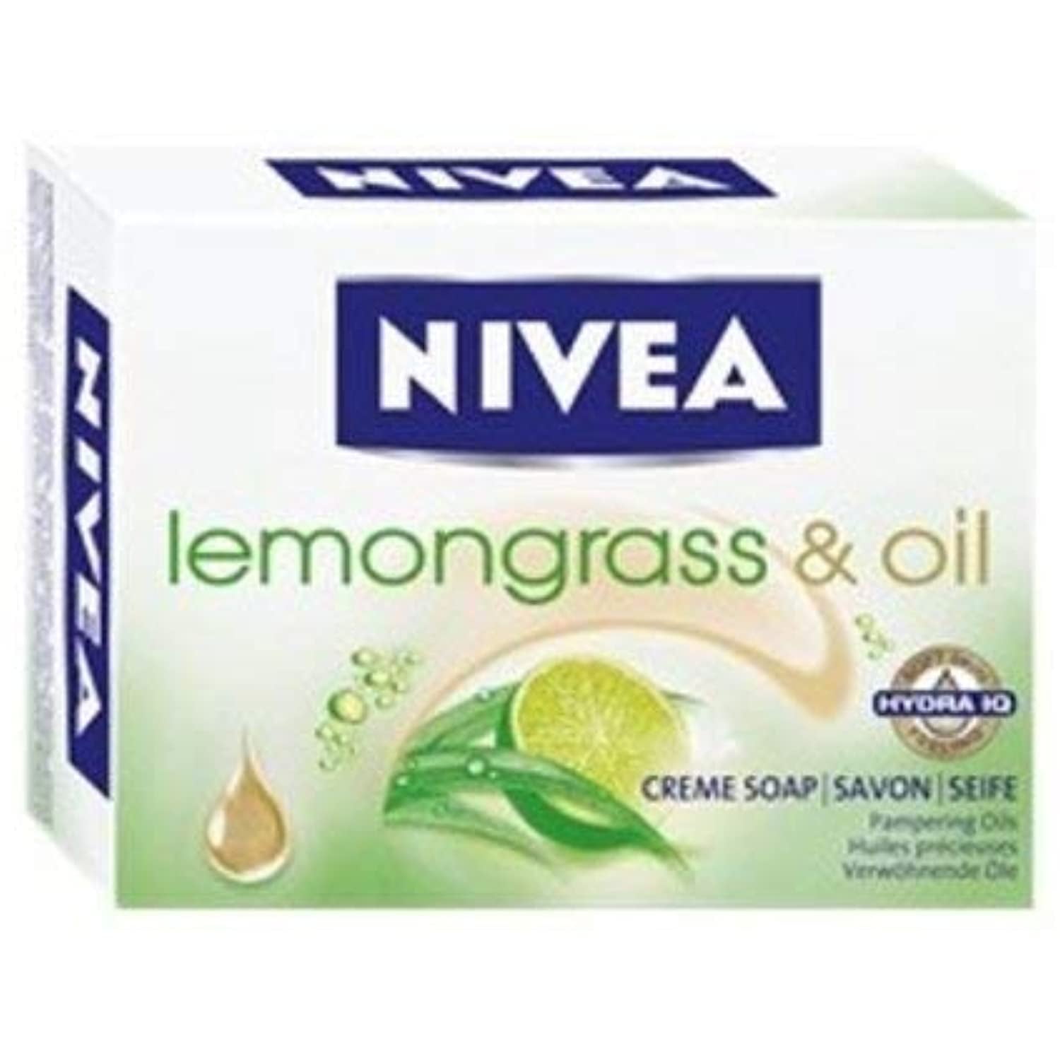 Nivea Lemongrass & Oil Bar Soap Pack Of 6 X 100G