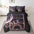 thumbnail image 2 of YST Ensemble de Literie de Golf 7 Pcs, Literie de Sport pour Enfants, Rose Vif Violet Rouge, 2 of 4