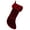 Wine, variant on Vickerman 8" x 19" Plush Emerald Green Velvet Christmas Stocking