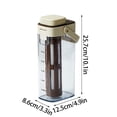 thumbnail image 3 of Beforeyayn 1000ml Cold Brew Coffee Maker, Large cold brew maker with reusable filter, ideal for coffee lovers, kitchen counters, and refreshing summer iced drinks., 3 of 6