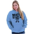 thumbnail image 4 of Math Is Easy As Funny Teacher Nerdy Unisex Plus Fleece Graphic Hoodie Brisco Brands 2X, 4 of 5