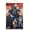 Premium Print and Beechwood Hanger Bundle, variant on Naruto: Shippuden (2007) - Kakashi Ninja Hounds Wall Poster, 22.375" x 34"