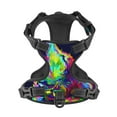 thumbnail image 4 of Picia Howling Wolf No-Pull Dog Harness Reflective Front Clip Vest with Handle,Step-in Air Dog Harness,Adjustable 2 Metal Rings 4 Buckles,Easy to Put on & Take Off, 4 of 9
