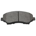 thumbnail image 2 of Geelife Brake Pad Set Kit Semi Metallic Front for Nitro Liberty Wrangler Routan, 2 of 6