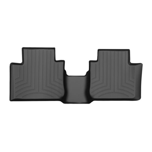 WeatherTech Custom Fit FloorLiners compatible with 2002-2006 Toyota Camry - 2nd Row, Black