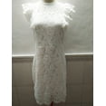 thumbnail image 5 of Lace Round Neck Sleeveless High Waist Dress, 5 of 7