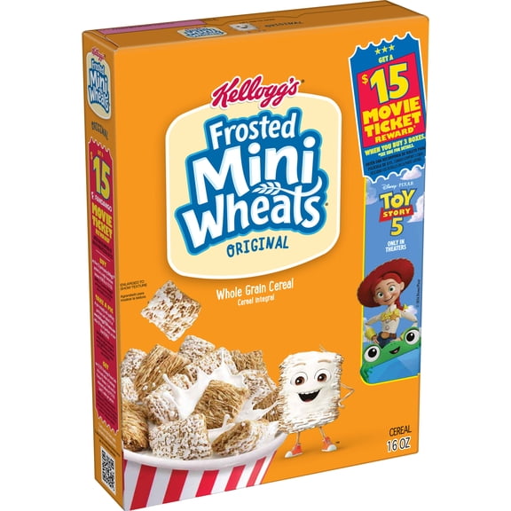 Kellogg's Frosted Mini-Wheats Original Breakfast Cereal Kaelyn: Removed "Family Size" Box, 16  oz
