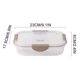 thumbnail image 2 of Mini recipiente de almacenamiento de alimentos de 1400ML, grado alimenticio, hermético, apto para microondas, transparente, para verduras, productos horneados, aperitivos, hogar, picnic, viaje, organi, 2 of 2