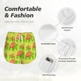 thumbnail image 4 of Daiia Cartoon Turtles 1 Pattern Women's 2 in 1 Running Shorts - Lightweight Athletic Workout Gym Yoga Shorts Liner with Phone Pockets-Small, 4 of 7
