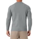 thumbnail image 3 of SUÉTER DE PULLOVER DE PUNTO DE COLOR SÓLIDO DE MANGA LARGA CON CUELLO EN V PARA HOMBRE S GRIS, 3 of 6