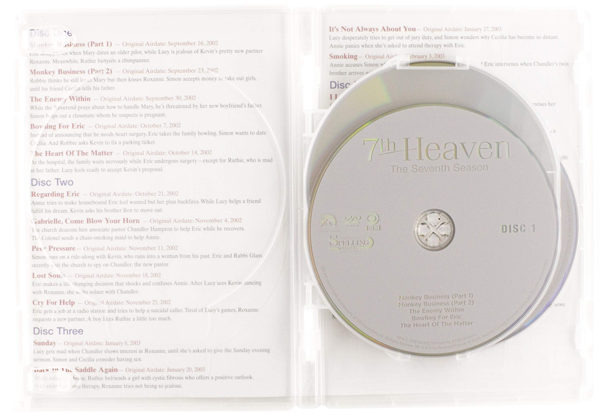 7th Heaven: The Seventh Season (DVD), Paramount, Drama
