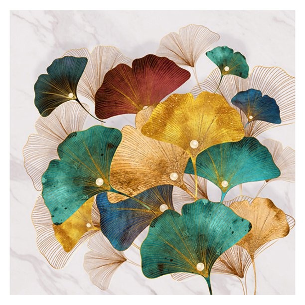 Hilo bordado Ginkgo Biloba punto de cruz completo 11CT algodón impreso Kits FLhrweasw Nuevo