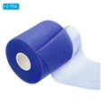 thumbnail image 3 of Unique Bargains 30 Yard PU Tennis Badminton Racket Grip Cushion Wrap Tape Backing Film, Dark Blue 2 Pack, 3 of 8