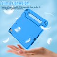 thumbnail image 6 of AVAWO iPad 9th Generation Case for kids, iPad 8th/7th Generation Case, iPad 10.2 Case 2021/2020/2019, with Screen Protector Light Weight ShockProof Handle Stand Case for iPad 9/8/7 Gen 10.2"-Blue, 6 of 8