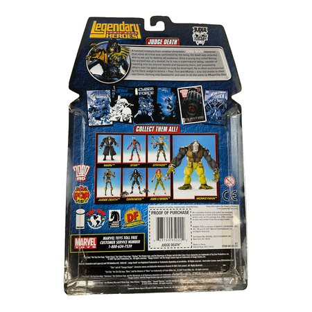 Judge Death Action Figure Clear Version Marvel