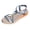 B, variant on YLYL Bohemian Wedge Platform Sandals for Women Jeweled Beaded Open Toe Ankle Strap Summer Beach Shoes