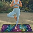 thumbnail image 5 of XYZCANDO Rainbow Glitter Leopard Print Car Seat Towel Cover Breathable for Swimming Gym Beach, Washable Easy Care Towel Seats Cover Dirt Repellent, 5 of 11