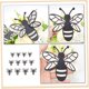 thumbnail image 5 of KAKOWELY 1 De Pared Con Pegatinas De Abejas 3D Removibles En Color Negro Para, 5 of 8