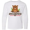 thumbnail image 3 of Inktastic Groundhog Day with Cute Groundhog Illustration Long Sleeve Youth T-Shirt, 3 of 5