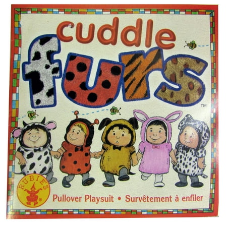 Rubie's Cuddle Furs Toddler Plush Bunny Pullover Playsuit Costume