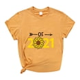 thumbnail image 1 of Hauts d'Été pour Femmes 2023 T-Shirts Imprimés Grande Taille Manches Courtes Graphiques Amusants, 1 of 3