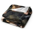 thumbnail image 3 of Funny Graphic Blankets for All Seasons Soft Lightweight Flannel Throws Blankets Aesthetic Warm Air Conditioner Blanket for Couch Bed Living Room 80"X60", 3 of 6