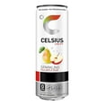 thumbnail image 2 of CELSIUS Sparkling Fuji Apple Pear Fitness Drink, Zero Sugar, 12oz. Slim Can (Pack of 12), 2 of 5