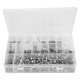 thumbnail image 1 of 1080 piezas de tornillos de cabeza hueca hexagonal de acero inoxidable 304, tuercas y arandelas planas M2 M3 M4, 1 of 10
