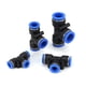 thumbnail image 4 of Conector neumático de 1 pieza PY PE PU PM PM PZA PK SA SA Conector de manguera a través del conector de la manguera de plástico de 4-16 mm Conector rápido del compresor, 4 of 7