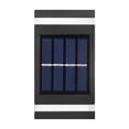 thumbnail image 4 of Lámpara de pared con bañador de pared solar para exteriores, lámpara de jardín impermeable, lámpara de pared exterior para villa, lámpara de pared para terraza y jardín al aire libre, 4 of 4