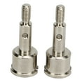 thumbnail image 2 of RC Rear Wheel Axle Stub, Silver High Strength RC Rear Wheel Axle Cup Steel  for Maintenance, 2 of 8