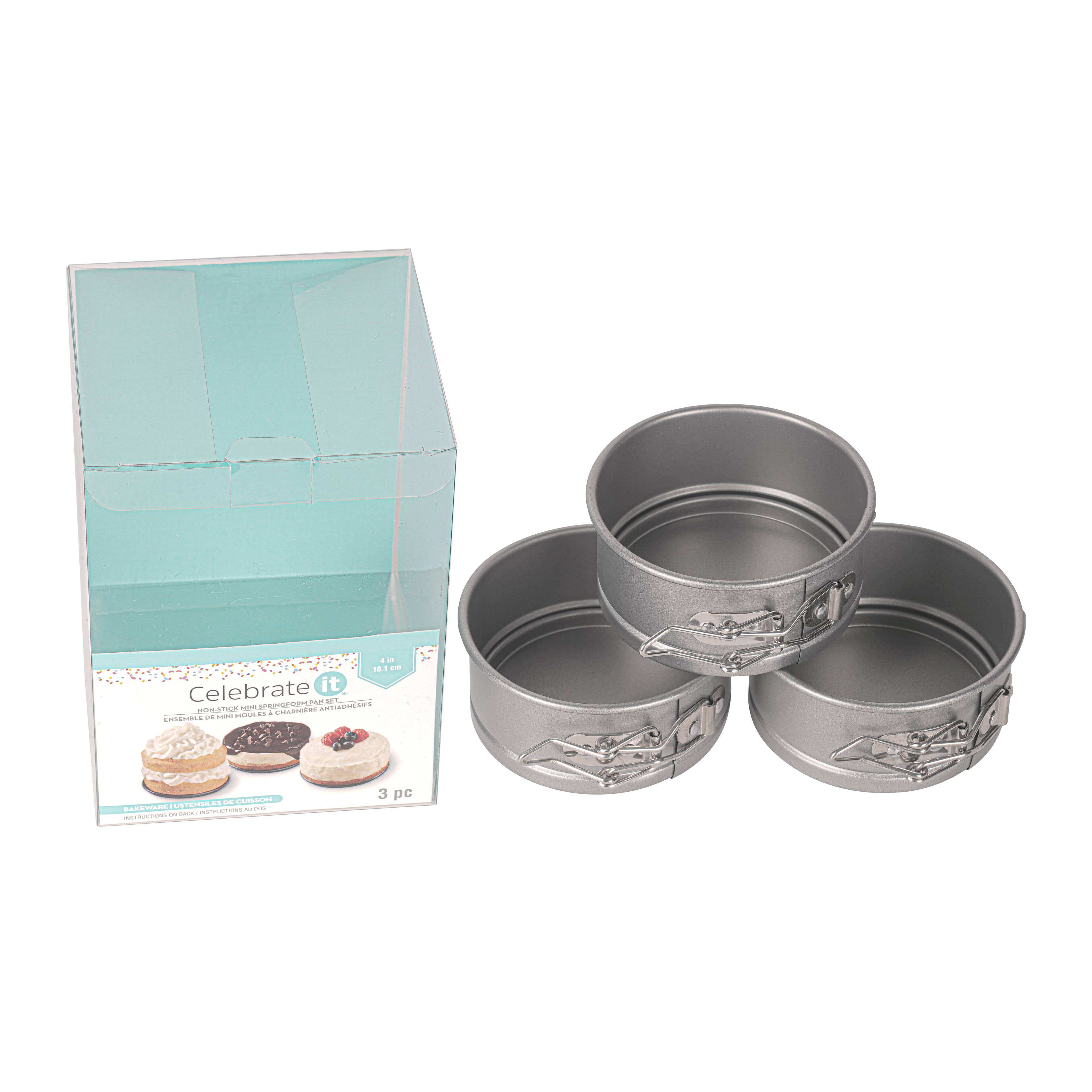 Core Kitchen 3-Piece Mini Bakeware Set-Loaf Pan,Springform Pan,Rolling Pin