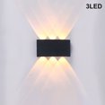 thumbnail image 3 of CAROOTU LED Wall Lamp Waterproof Simple Stair Corridor Light for Indoor Outdoor, 3 of 7