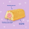 thumbnail image 3 of Hostess Twinkies, Golden Sponge Cakes with Artificially Flavored Strawberry Crème Filling, 10.86 oz Box (8 Pouches), 3 of 10