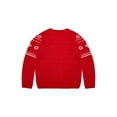 thumbnail image 2 of Wonder Nation Toddler Boys Holiday Fair Isle Sweater, Sizes 12M-5T, 2 of 5