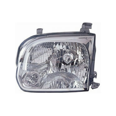 Left Driver Side Headlight Assembly - Compatible with 2005 - 2006 Toyota Tundra