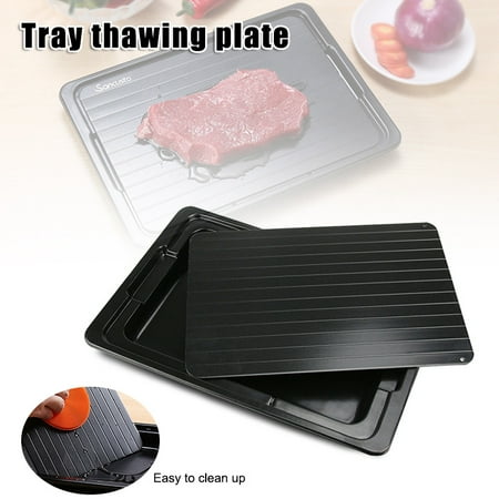 

Fast Defrosting Tray with Cleaner Frozen Meat Defrost Food Thawing Plate Board Kitchen Tool