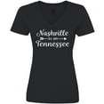 thumbnail image 3 of Inktastic Nashville Tennessee Est.1779 Women's V-Neck T-Shirt, 3 of 5