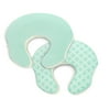Comfort & Harmony mombo Deluxe Covered Nursing Pillow Slipcover, Mint to be Sweet