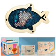 thumbnail image 3 of Kids Busy Board Lentejuelas Sensory Busy Board Accesorios para Juguetes de Viaje 2x perfke Material de tablero ocupado, 3 of 9