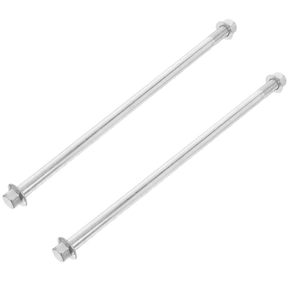 Raindrops 2 Pcs Front Rear Axle With Bushing M10 Motorcycle Axle Shaft Hub Adapter For Pit Dirt Bikes Scooter Quad Atv Replacement Parts 245mm
