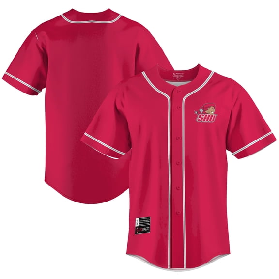 Men's GameDay Greats Red Sacred Heart Pioneers Lightweight Baseball Jersey