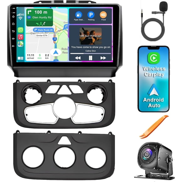 Radio para auto Electrosmart RAM 1500-3500 9" IPS Android 15
