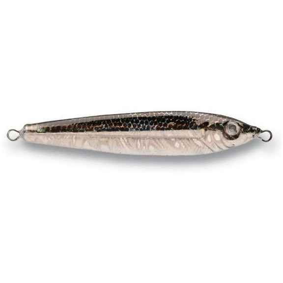 P-Line PLM1/2-01 Laser Minnow Jig 1/2 oz, Silver Black