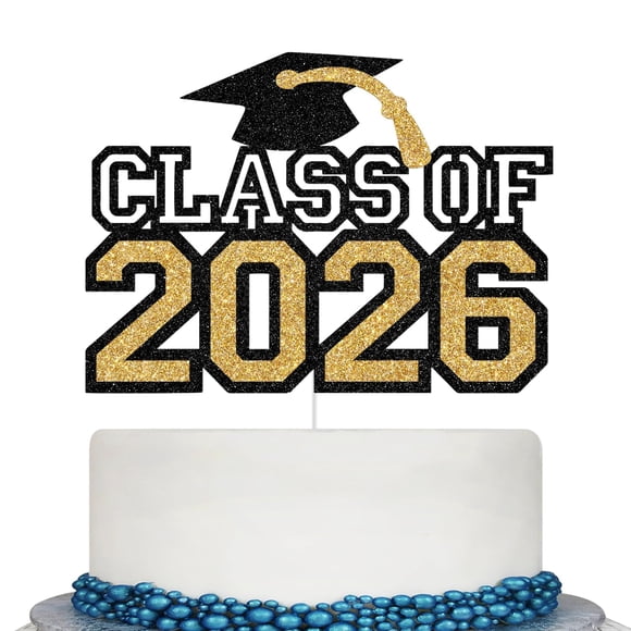 Fiesta de graduación de la promoción de 2026 de Cake Topper Calarjeta