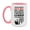 White/Pink, variant on Trump Mug For Dad, Funny Coffee Cup, 11Oz Or 15Oz Gift From Daughter