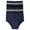 Black - blkgryblu, variant on Jockey Men's Classic Full Rise Briefs - 4 Pack, White, 34