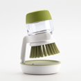 thumbnail image 1 of Cepillo para platos oso de fresa dispensador de jabón verde, 1 of 5